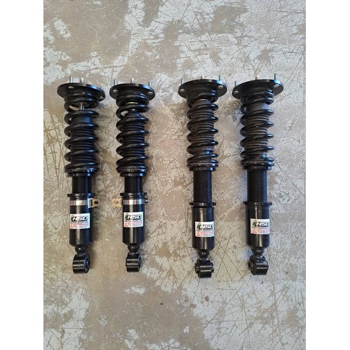 CLEARANCE- HSD COILOVERS DUALTECH SUITABLE FOR TOYOTA CHASER 92-01 JZX90 JZX100- USED - CLEARANCE-